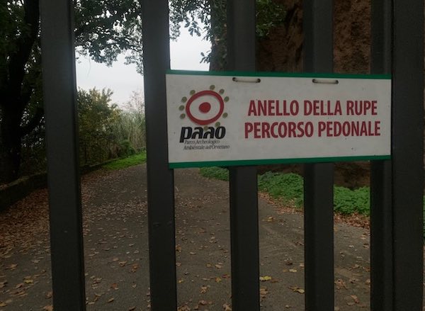 Anello della Rupe, si sta predisponendo un progetto di manutenzione