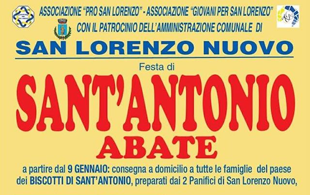 Tutto Pronto Per I Festeggiamenti Di Sant Antonio Abate Orvietonews It