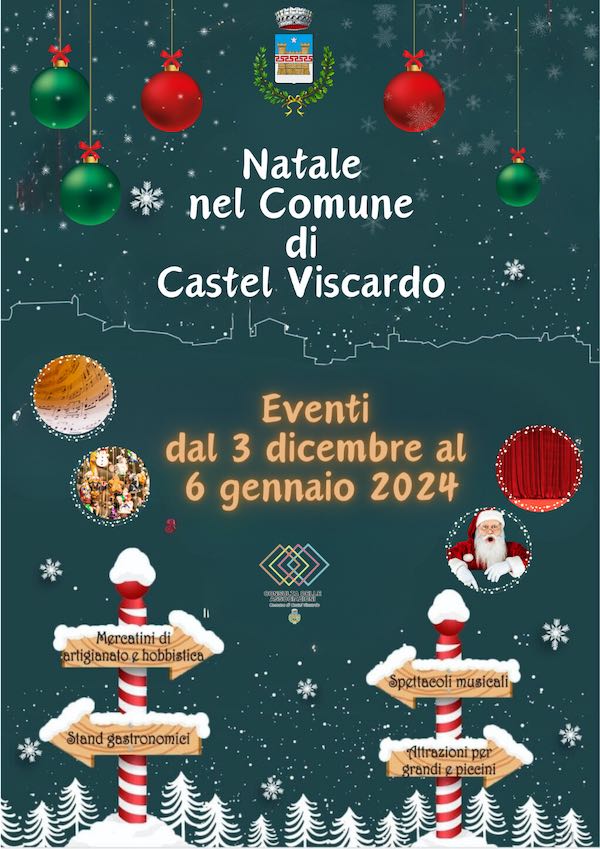 Cartellone Natalizio Ricco Di Eventi E Appuntamenti A Castel Viscardo E