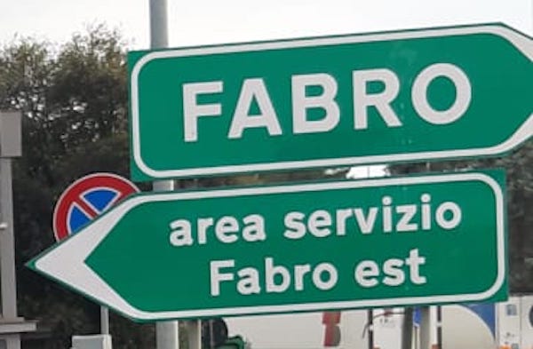 A1, chiusura notturna per l'uscita di Fabro e l'area di servizio Fabro Est