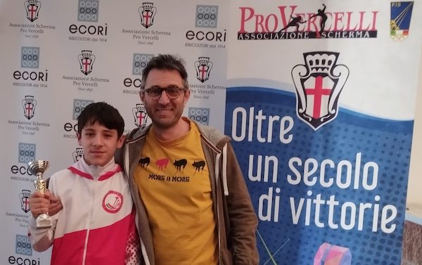 Uisp Scherma Orvieto. Gara U14 Nazionale di Vercelli bronzo per