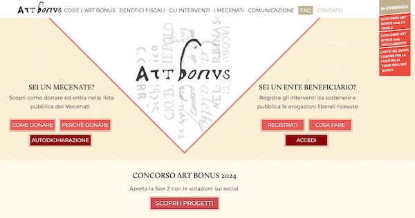 Art Bonus, il Comune di Lugnano in Teverina è fra i primi venti in Italia