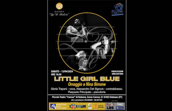 "Little Girl Blue. Omaggio a Nina Simone" al Piccolo Teatro Cavour
