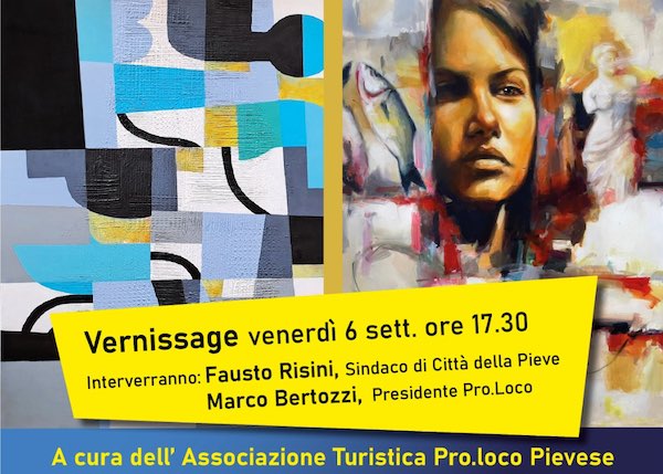 "Artisti a confronto" a Palazzo Della Corgna. In mostra le opere di Luigi Marzo e Alejandro Faura