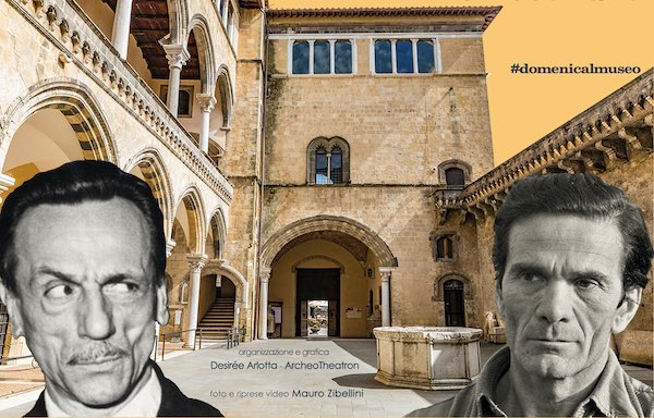 Omaggio a Eduardo De Filippo e Pier Paolo Pasolini al Museo Archeologico