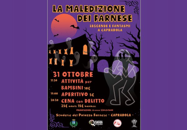 "La Maledizione dei Farnese" per un Halloween tra storia e mistero