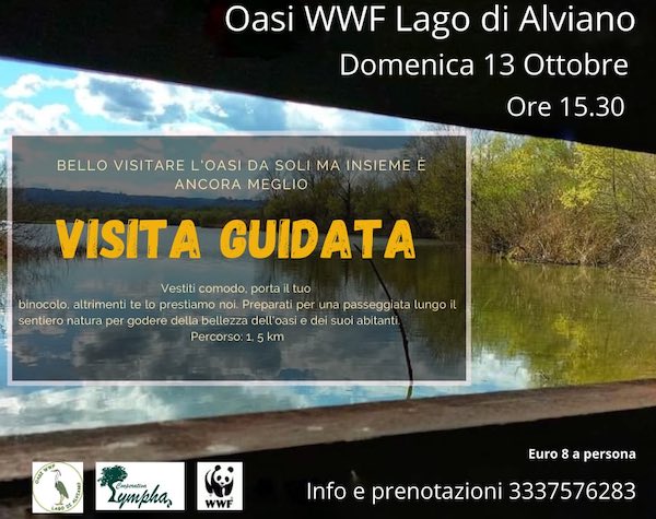 Visita guidata all'Oasi WWF Lago di Alviano 