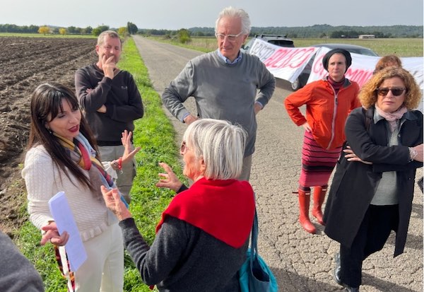 Eolico sull'Alfina, scambio solidale tra Stefania Proietti e i comitati per la salvaguardia del territorio