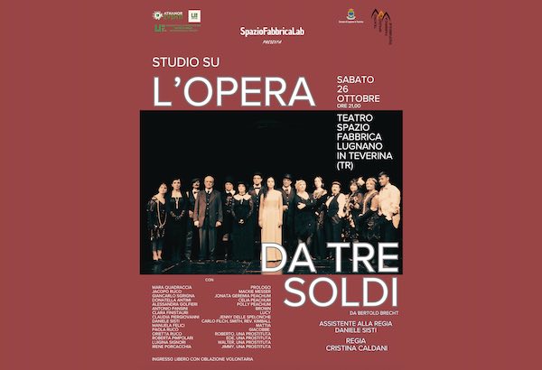 Gli allievi di "SpazioFabbricaLab" presentano "Studio sull'Opera da tre soldi"