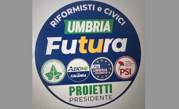 "Umbria Futura", ecco la lista riformista, popolare e moderata a sostegno di Stefania Proietti