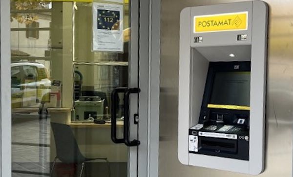 Installato un Atm Postamat di nuova generazione