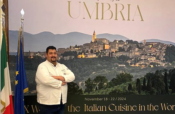 Paolo Trippini porta i sapori dell'Umbria ad Atene per la Settimana della Cucina Italiana nel Mondo