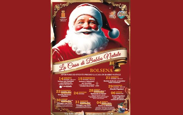 In Via delle Piagge si accendono le luci della Casa di Babbo Natale