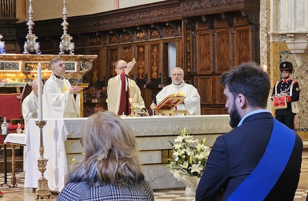 Celebrata nella Cattedrale di San Lorenzo la Messa di Natale Interforze