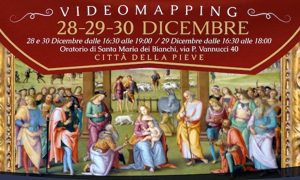 Videomapping sul Presepe dipinto più grande del mondo