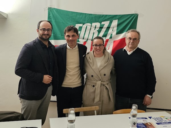 Congressi comunali, Andrea Pilati eletto segretario comunale di Forza Italia Marsciano